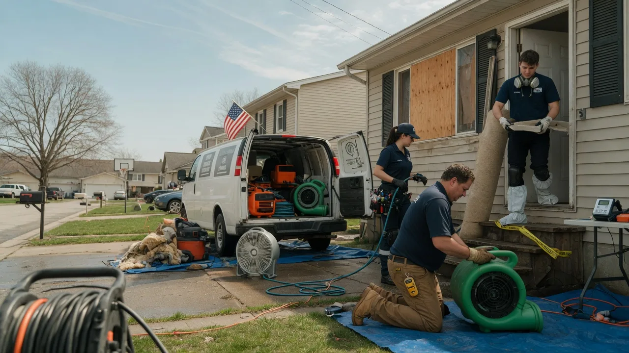 Water Damage Restoration in Dublin, GA near me